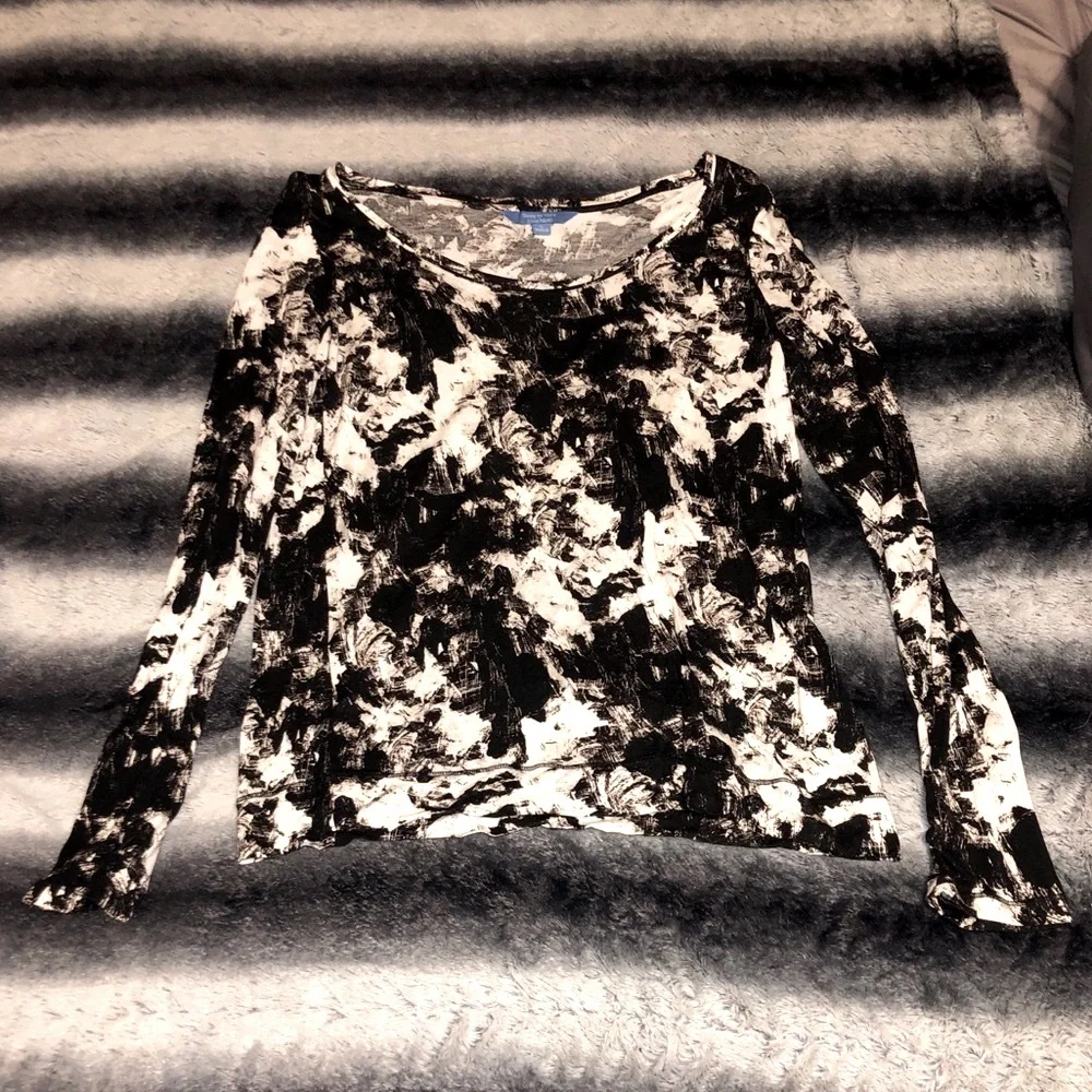 Simply Vera Vera Wang Long Sleeve Top (L) - Picture 2 of 8